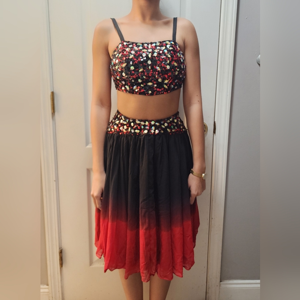 Two Piece Glamour Costume